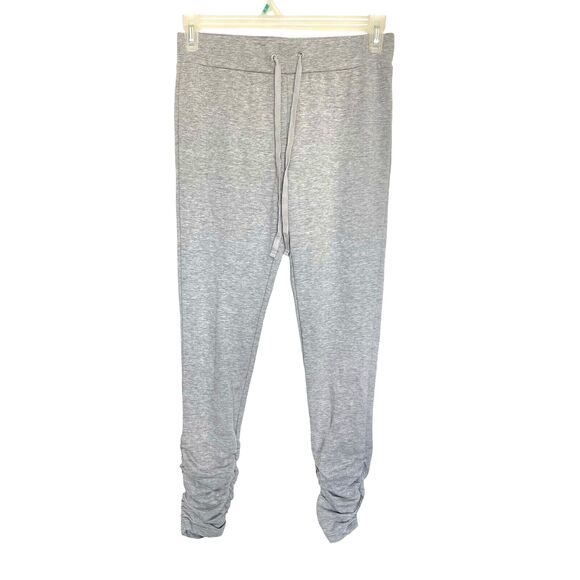 New York Company Womens Pants Leggings Sz Medium Mid Rise Tapered Cinched Ruched - Picture 1 of 13